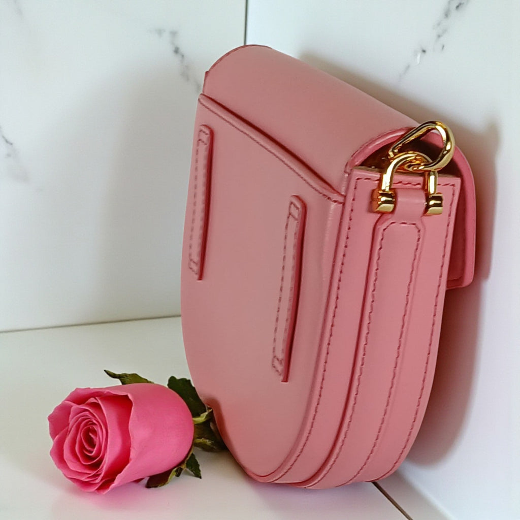 MCM Patricia Mini Pink Leather Crossbody Bag - NWT