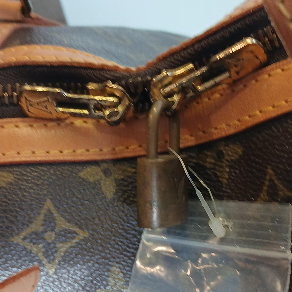 Louis Vuitton Monogram Sac Souple Boston Travel Bag 55 Vintage