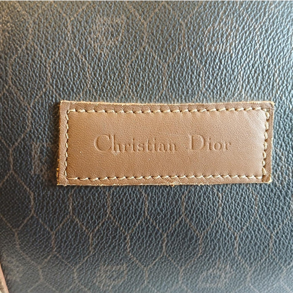 Christian Dior Honeycomb Boston Medium Travel Bag