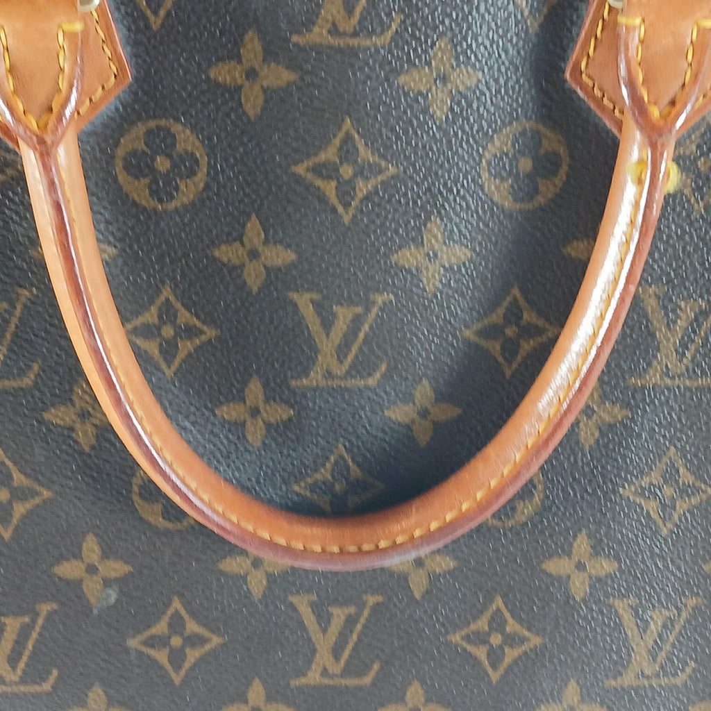 Louis Vuitton Monogram Sac Plat Vintage Tote Bag