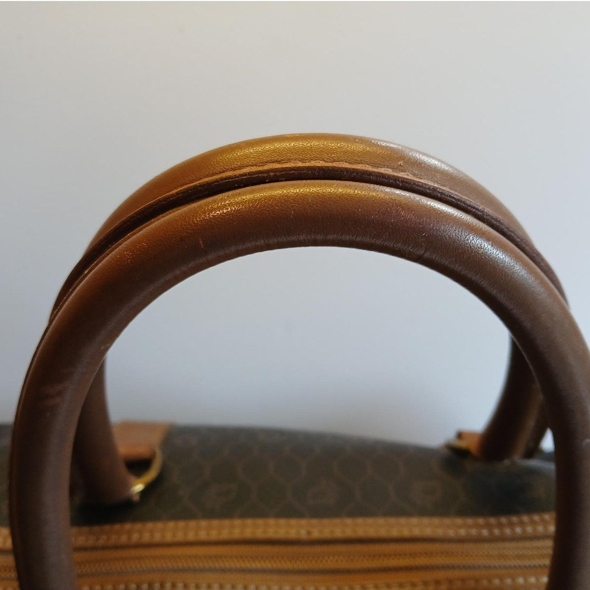 Christian Dior Honeycomb Boston Medium Travel Bag