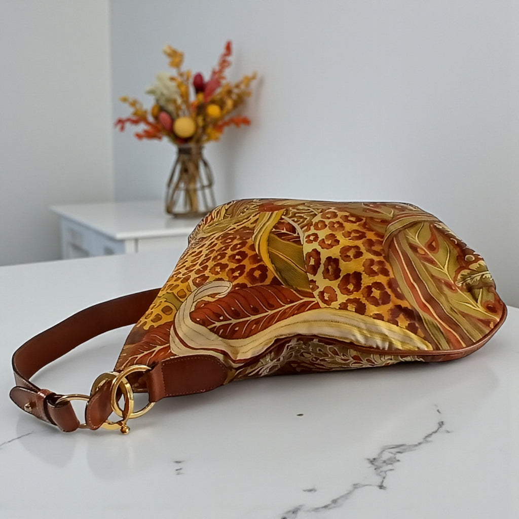 Salvatore Ferragamo Jungle Leopard Shoulder Bag