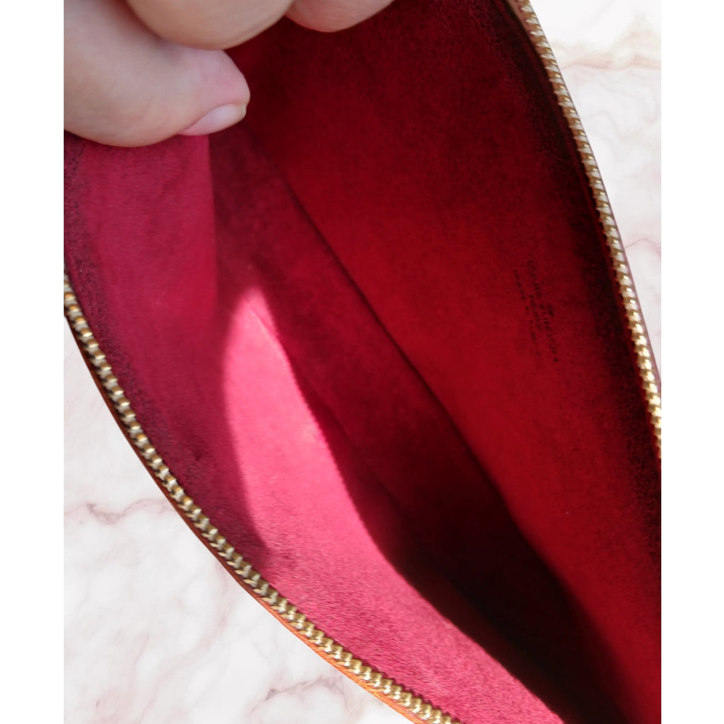 Authentic Louis Vuitton Multicolor Murakami Pochette Top Handle Bag