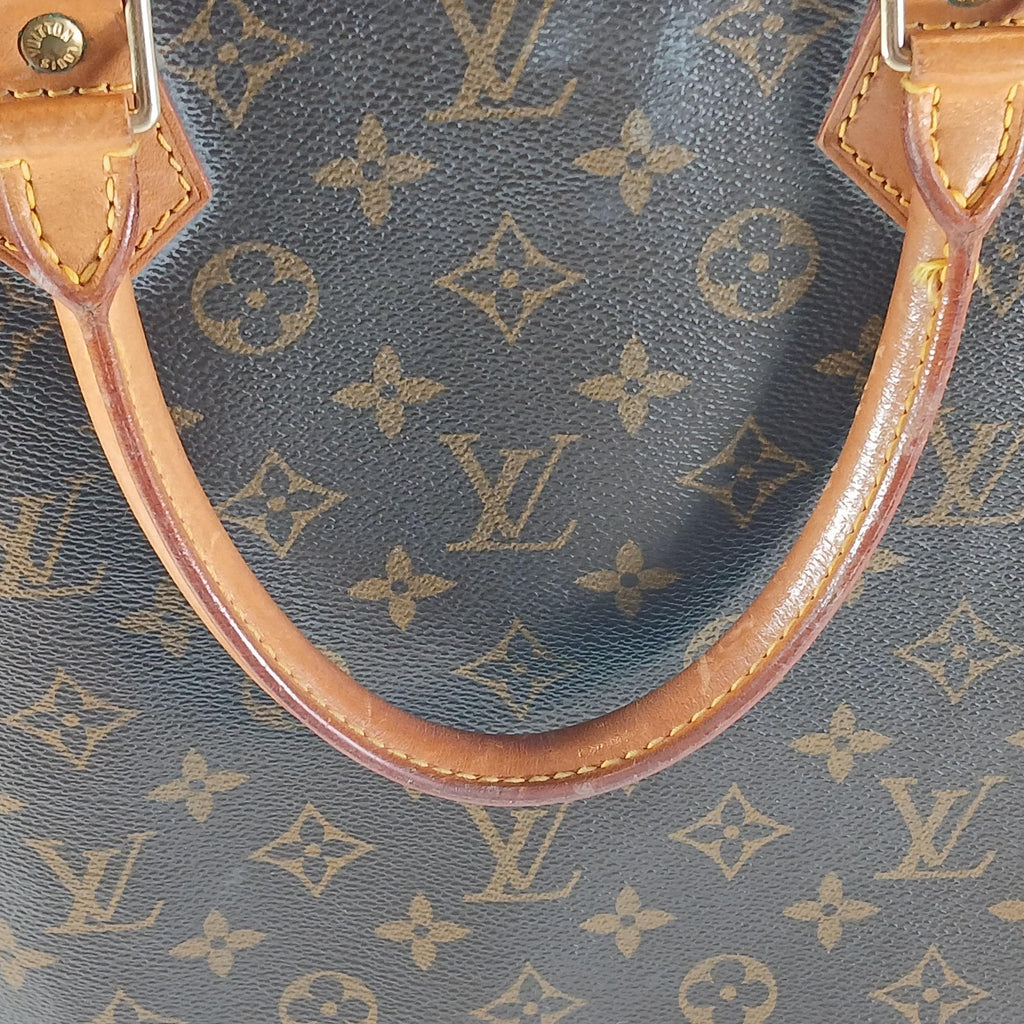 Louis Vuitton Monogram Sac Plat Vintage Tote Bag