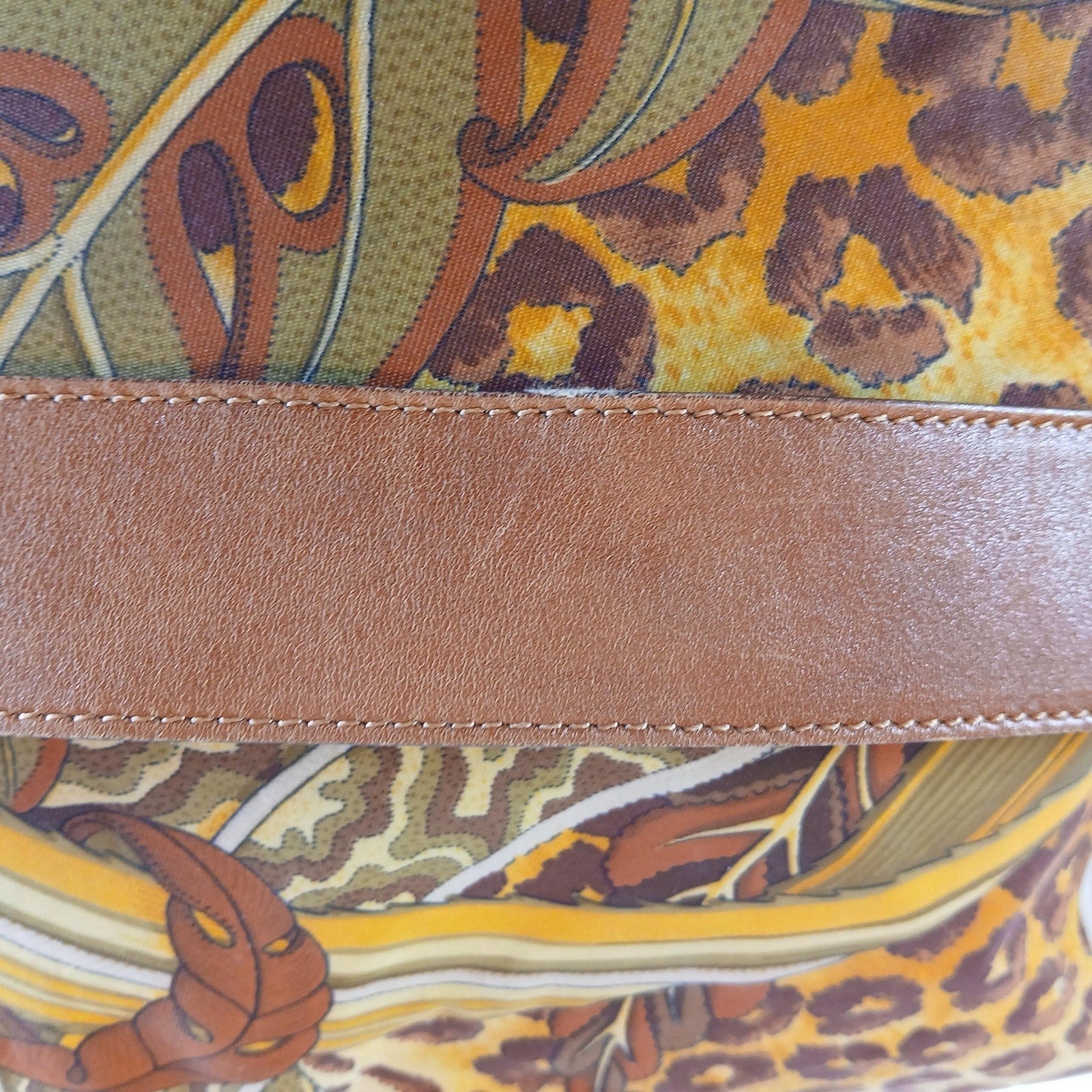 Salvatore Ferragamo Jungle Leopard Shoulder Bag