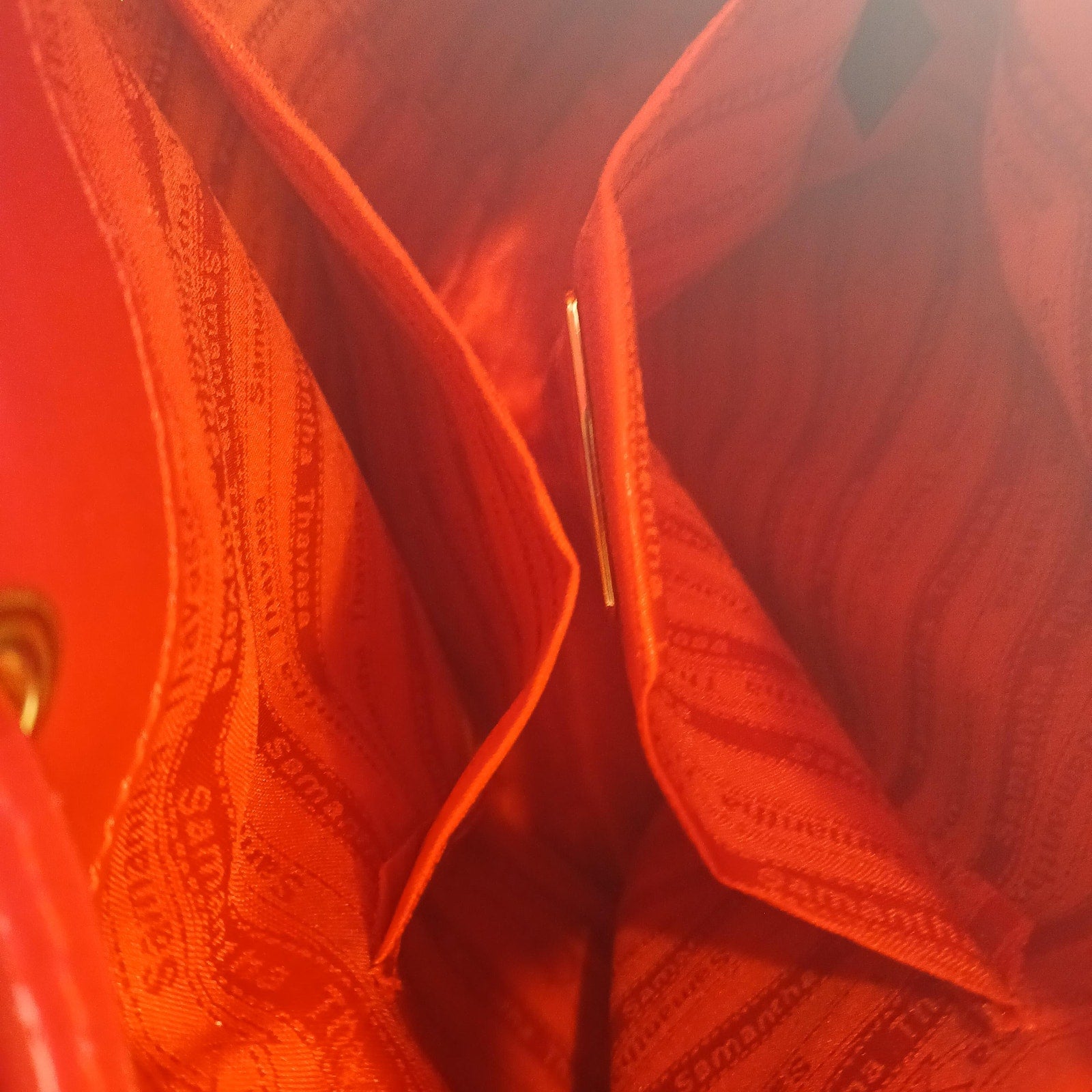Samantha Thavasa Athel Fleury Red Leather 2Way Shoulder Handbag Miranda Collect