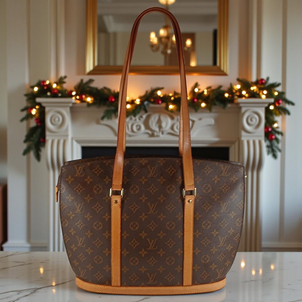 Louis Vuitton Monogram Babylone Shoulder Tote Bag