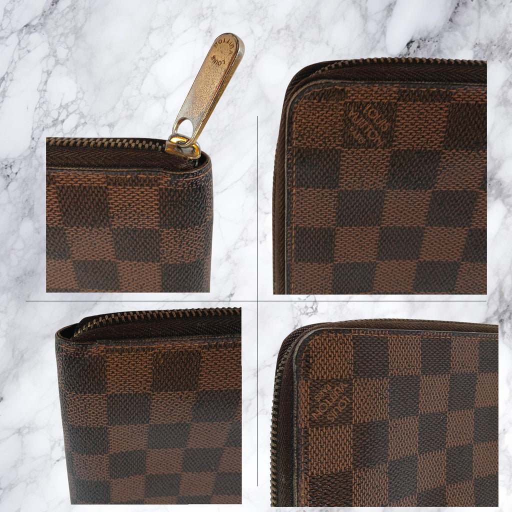 Louis Vuitton Damier Ebene Zippy Wallet