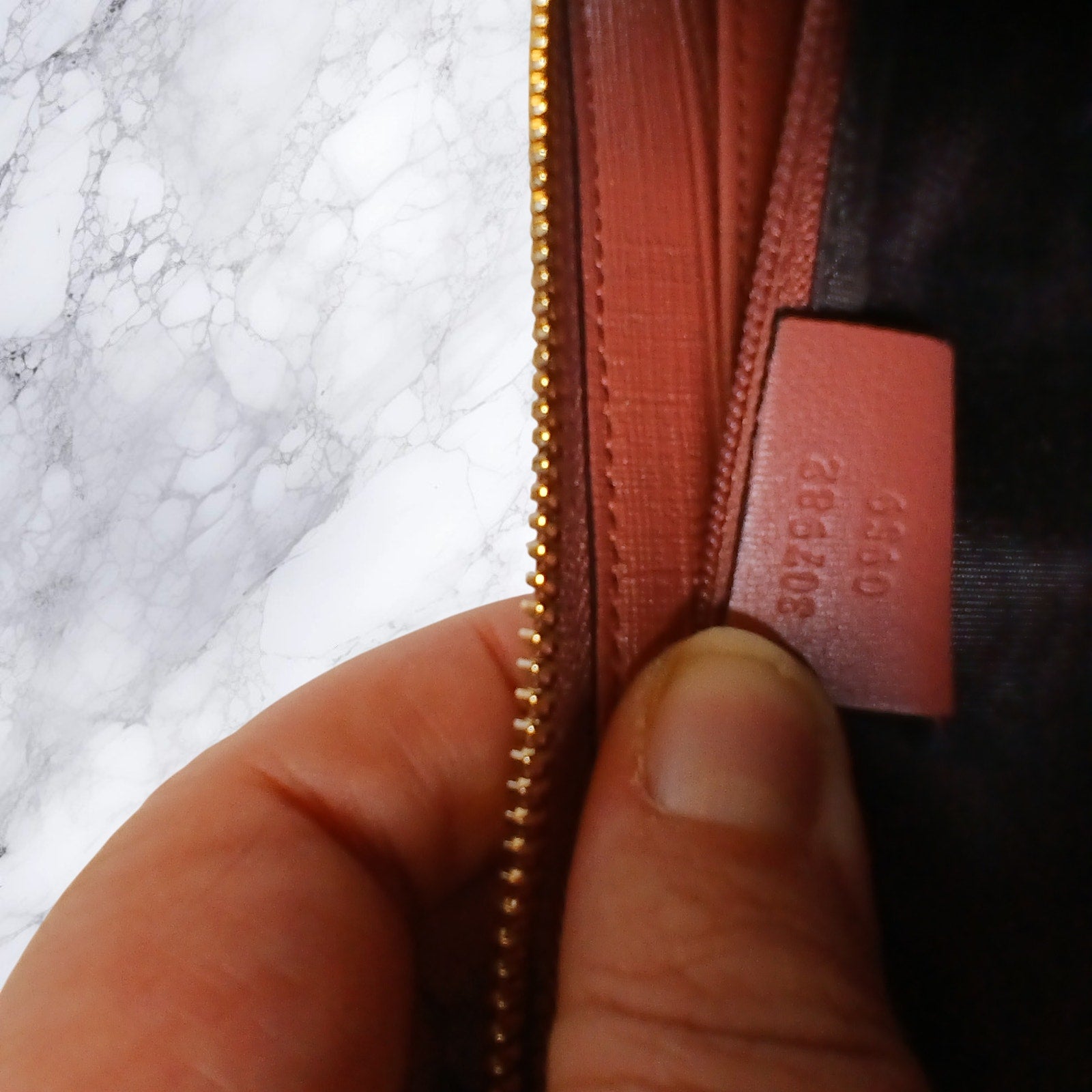 Gucci Micro GG Star Supreme Coated Canvas Zip Around Wallet