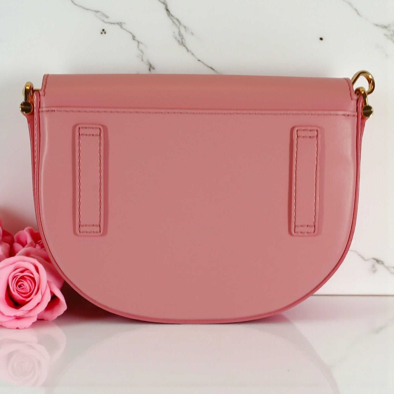 MCM Patricia Mini Pink Leather Crossbody Bag - NWT
