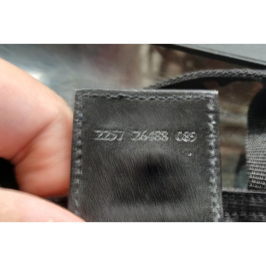 Fendi Mini Roma Black Canvas Tote Bag Vintage