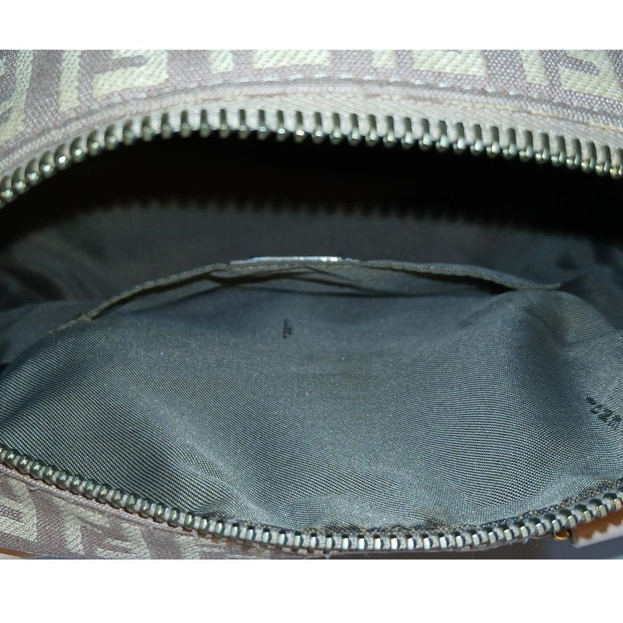 Fendi Zucchino Mini Boston Pink Handbag Pre-owned