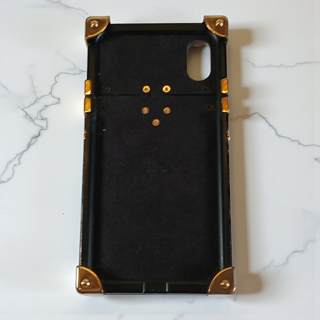 Louis Vuitton Monogram Canvas Eye Trunk iPhone X Case with Box