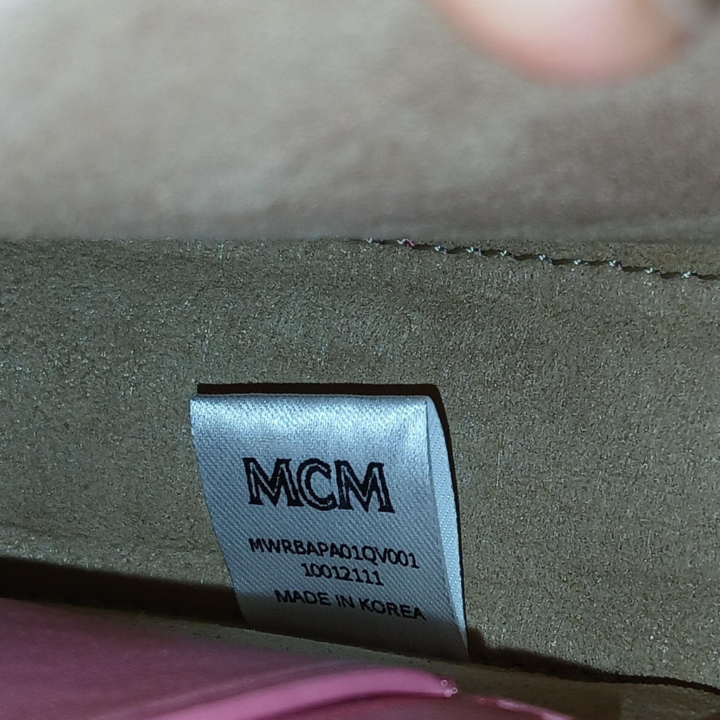 MCM Patricia Mini Pink Leather Crossbody Bag - NWT