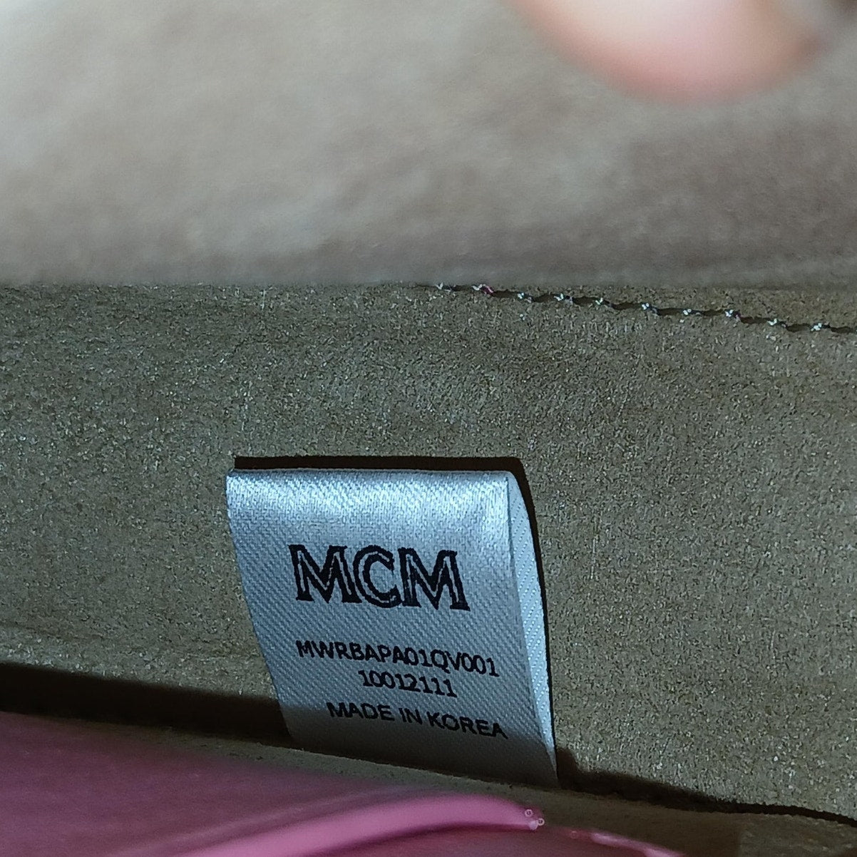 MCM Patricia Mini Pink Leather Crossbody Bag - NWT