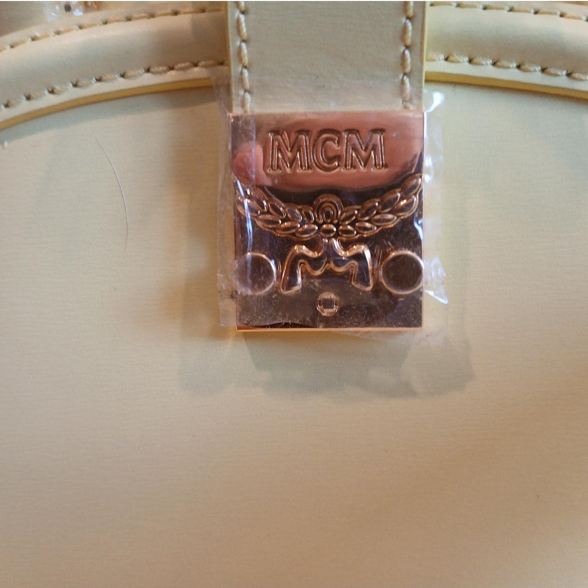NWT - MCM Small Authentic Anna Leather Tote in Yellow