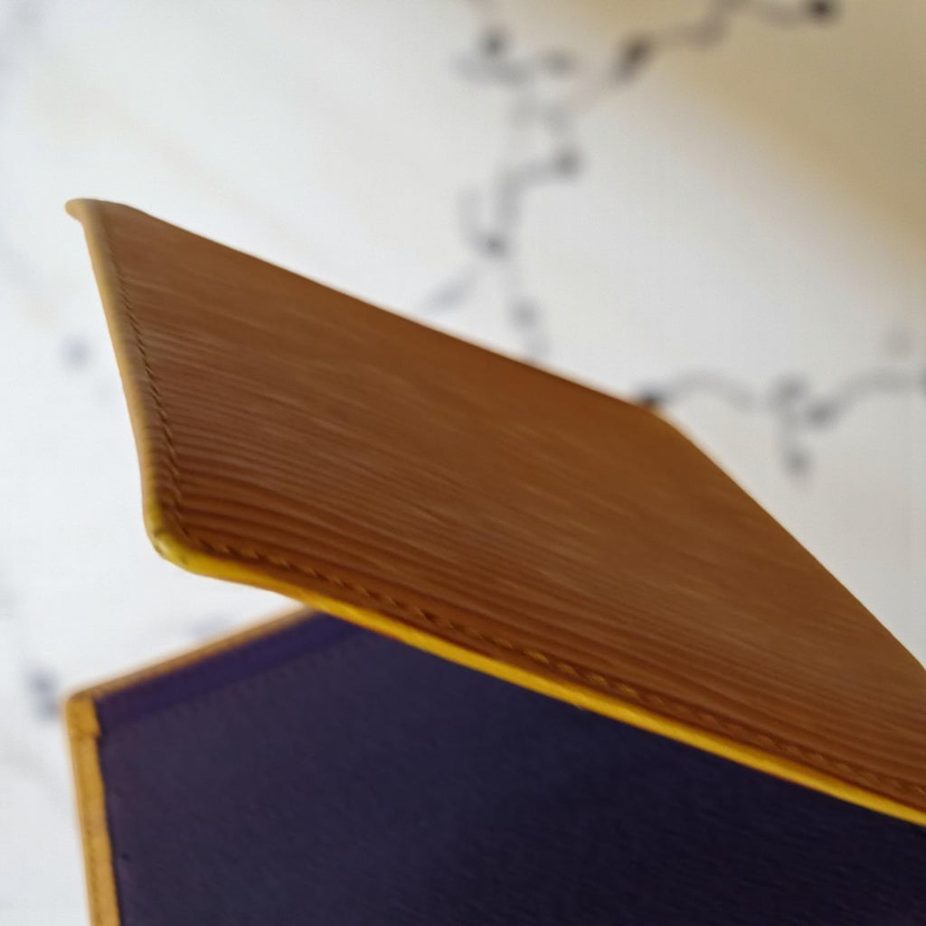 Louis Vuitton Marco Epi Leather Bifold Wallet Yellow