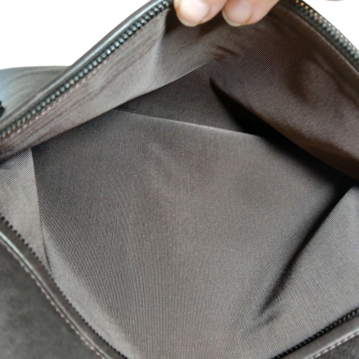 CHANEL Brown Coco Mark Lambskin Leather Tote Business Bag