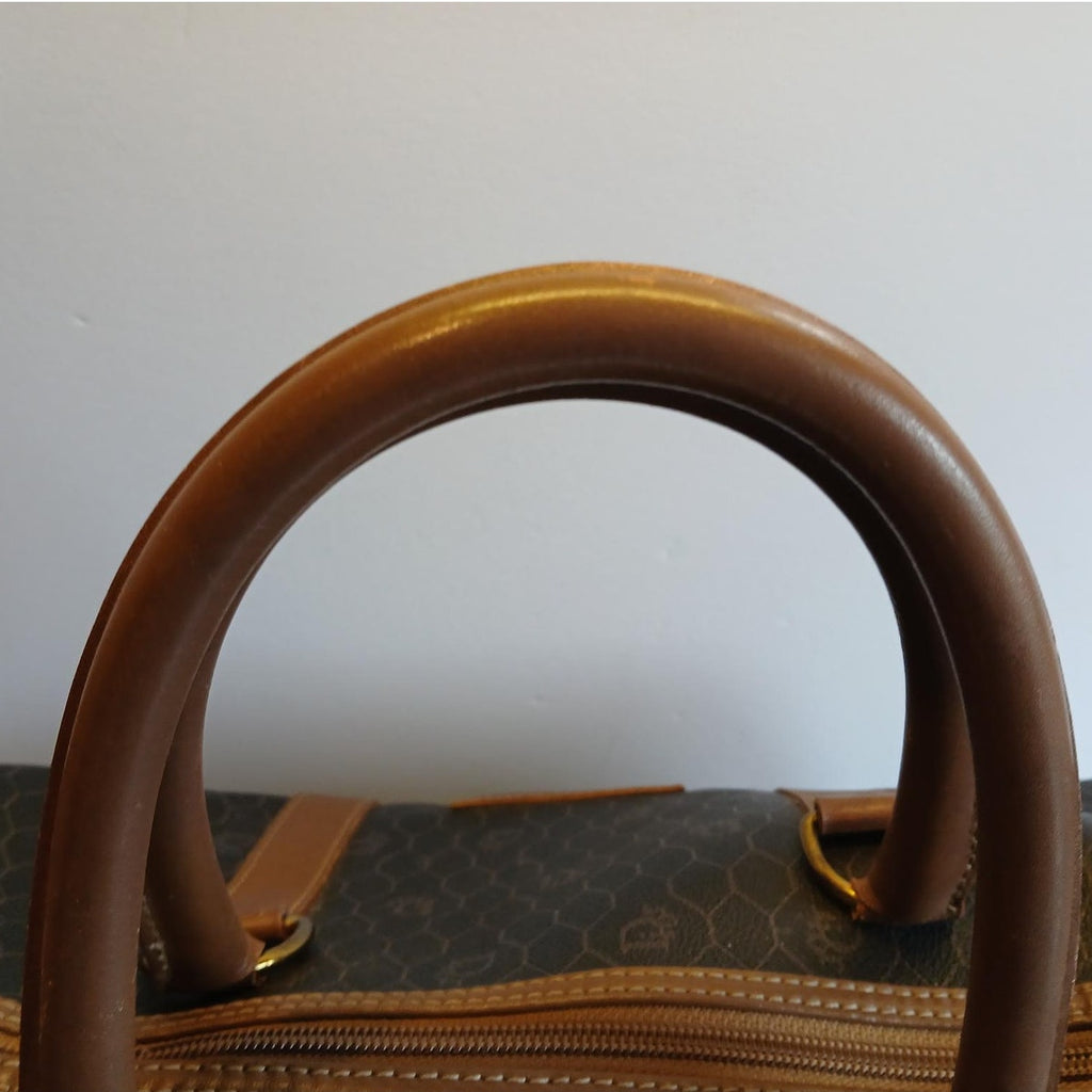 Christian Dior Honeycomb Boston Medium Travel Bag