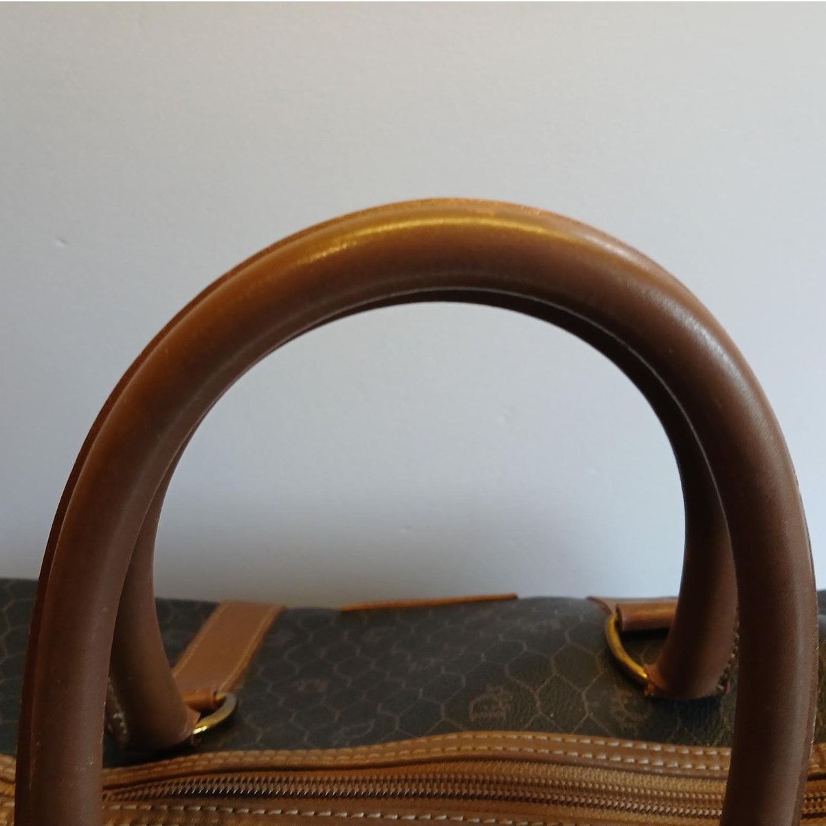 Christian Dior Honeycomb Boston Medium Travel Bag