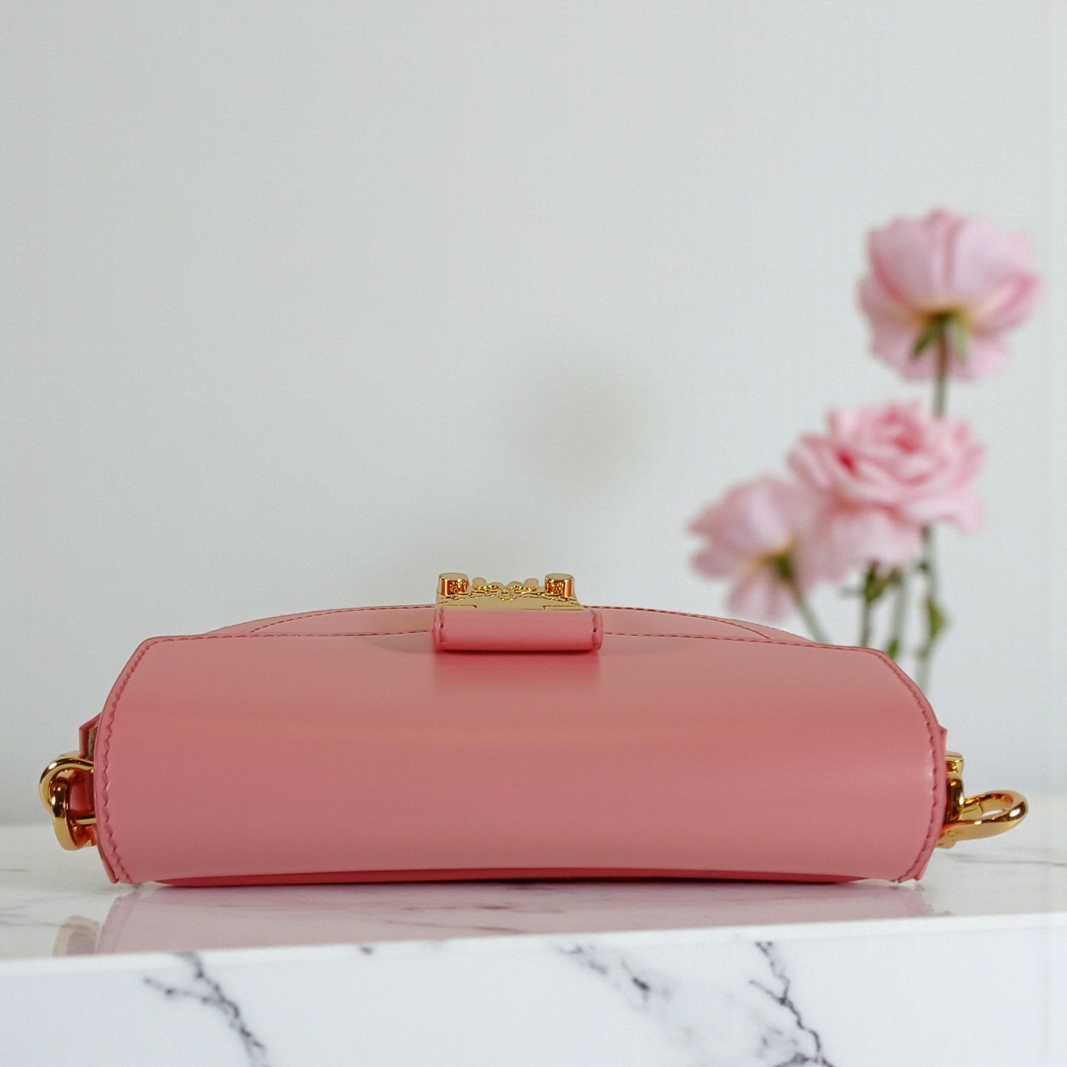 MCM Patricia Mini Pink Leather Crossbody Bag - NWT
