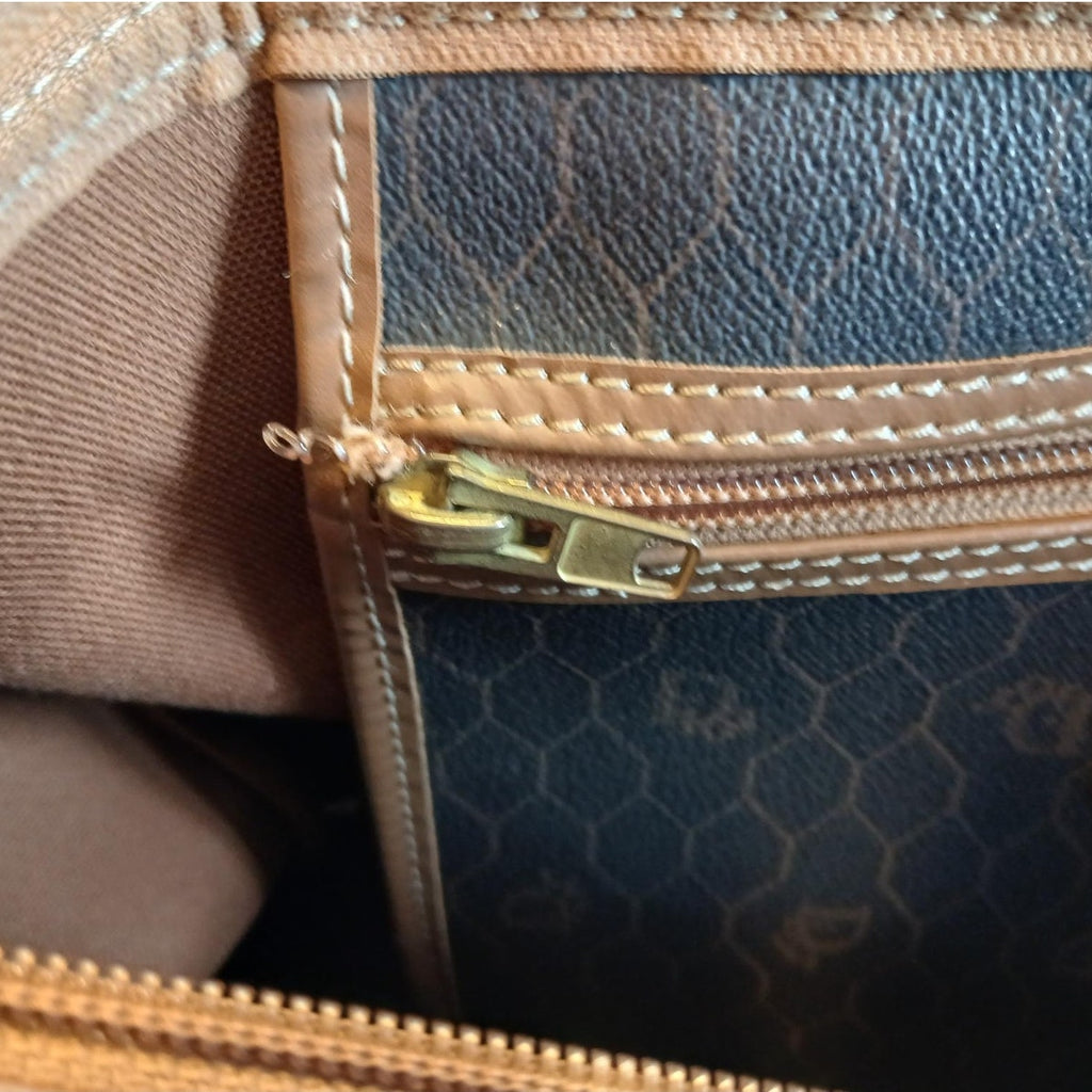 Christian Dior Honeycomb Boston Medium Travel Bag