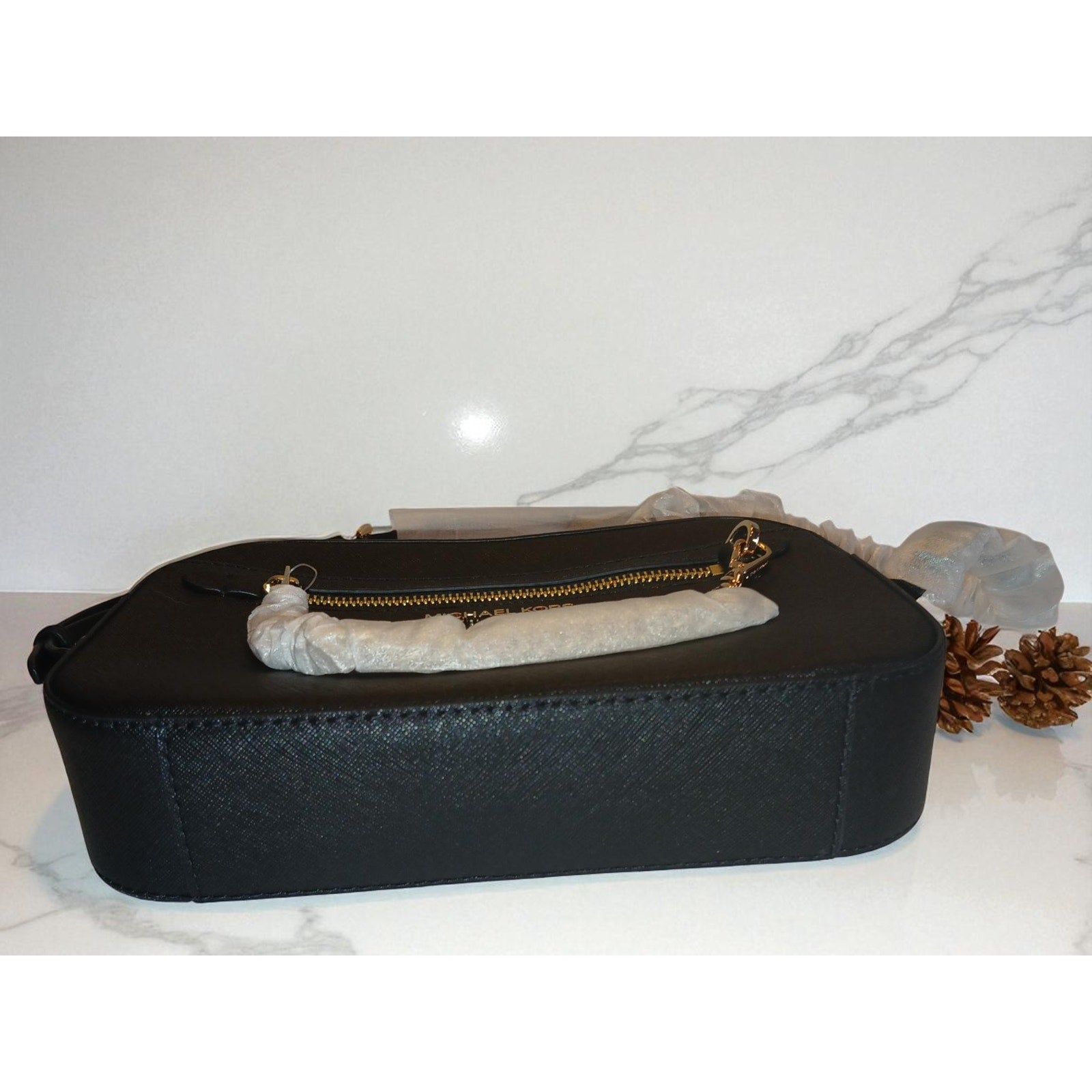 Michael Kors Jet Set Large Saffiano Leather Crossbody Bag - NWT