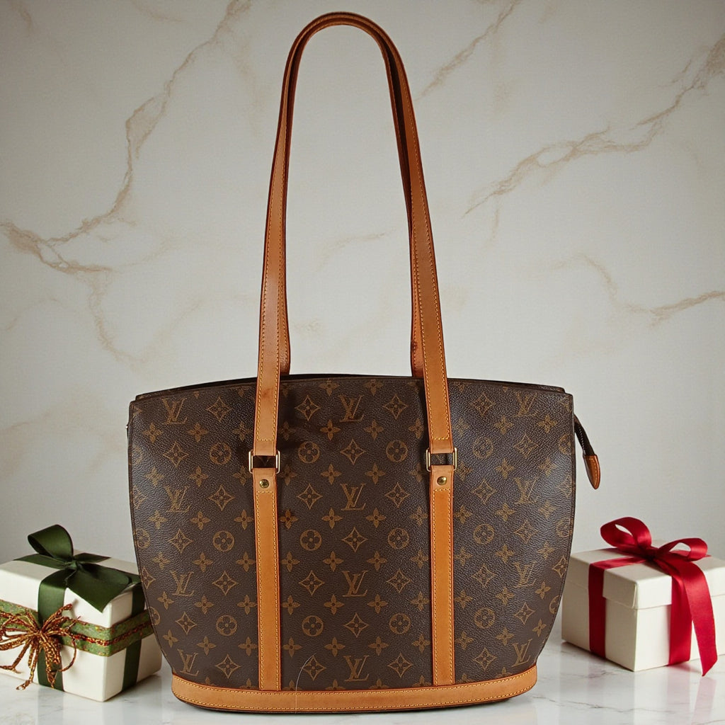 Louis Vuitton Monogram Babylone Shoulder Tote Bag