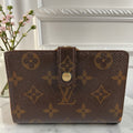 Louis Vuitton Authentic Vintage Monogram French Kisslock Wallet
