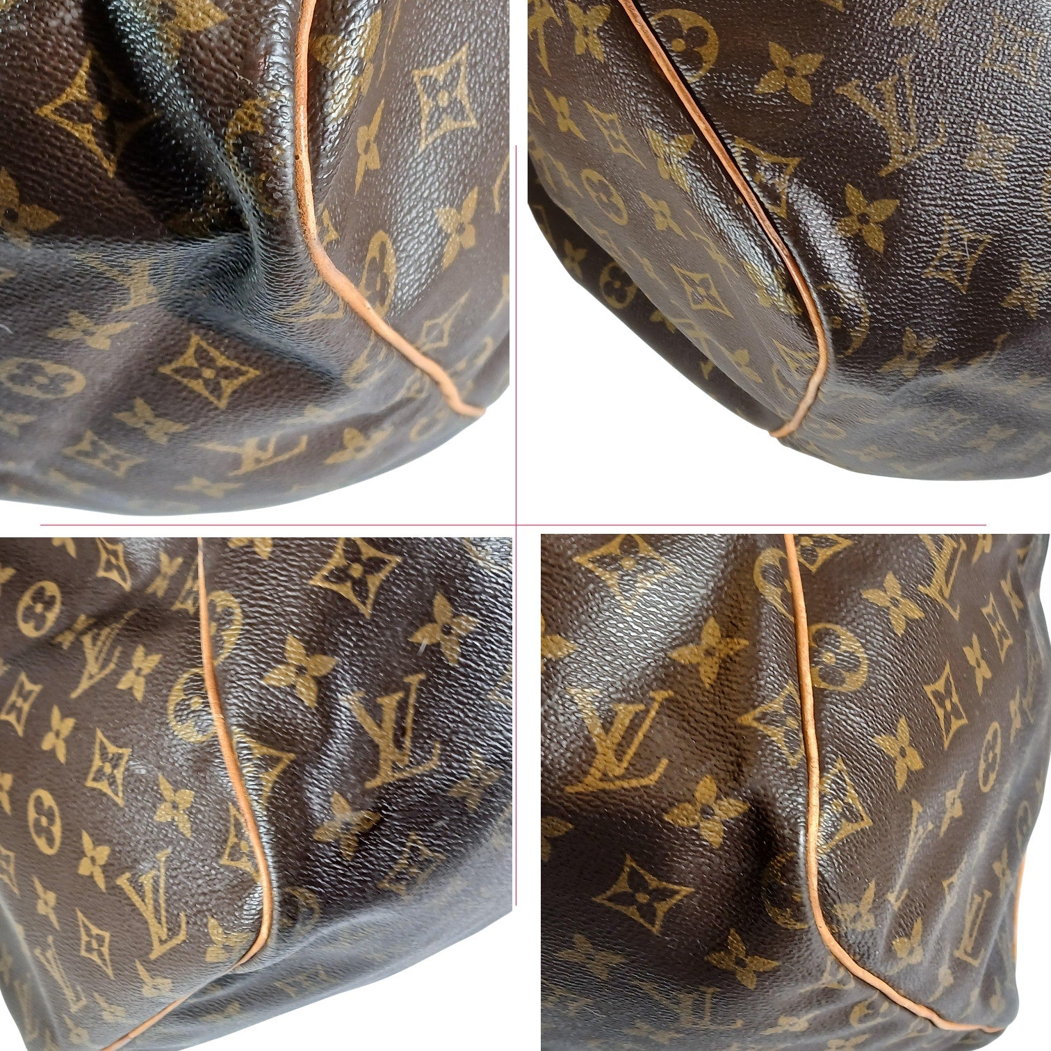 Louis Vuitton Monogram Sac Souple Boston Travel Bag 55 Vintage