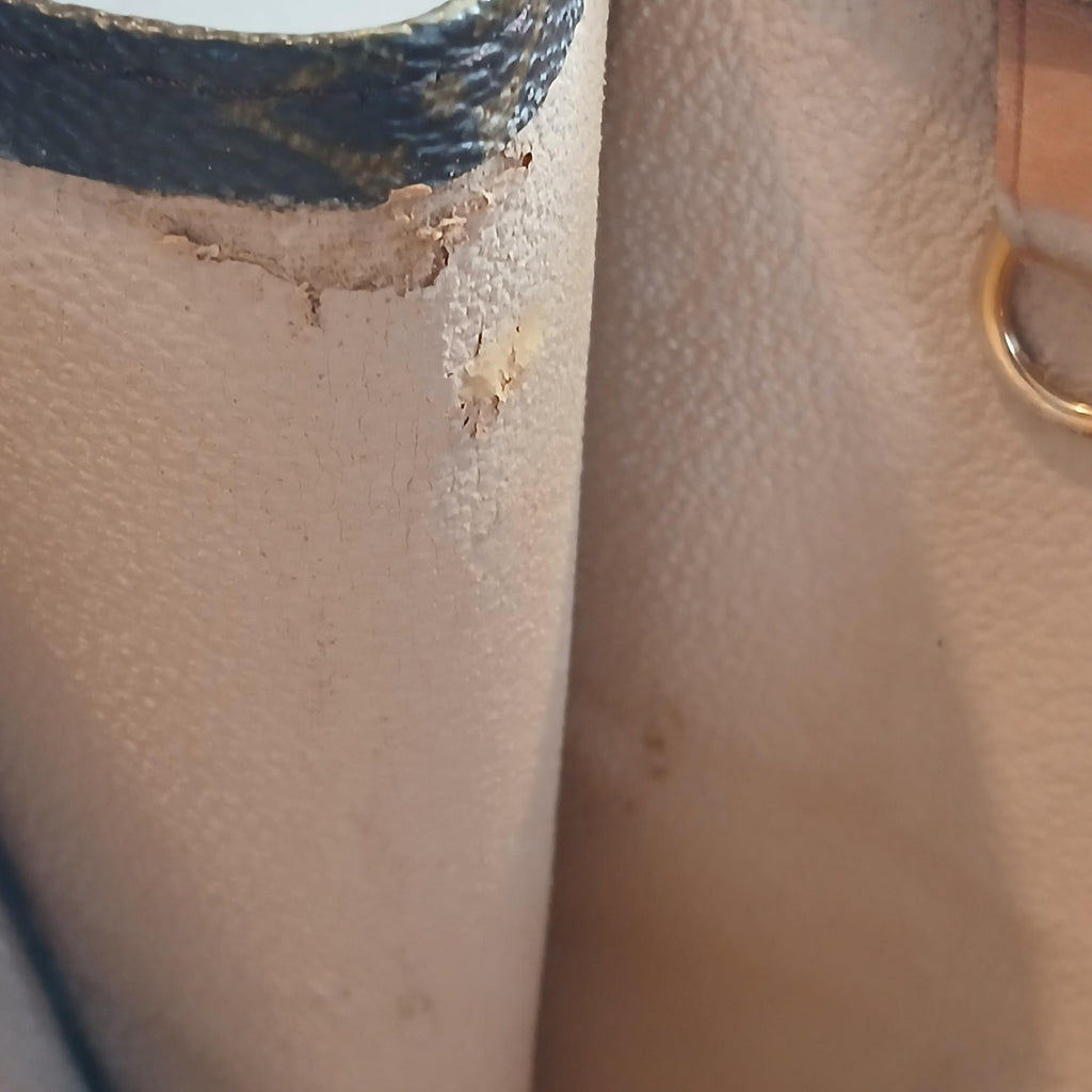 Louis Vuitton Monogram Sac Plat Vintage Tote Bag