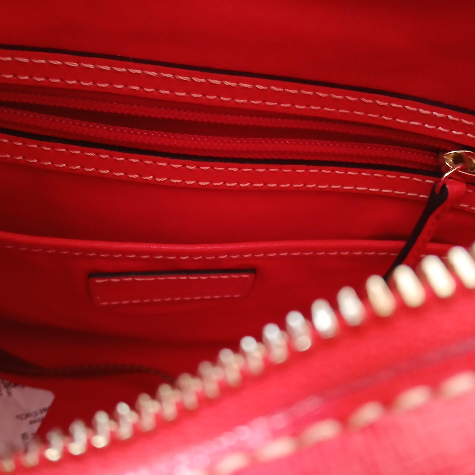 Dooney & Bourke Red Saffiano Leather Hobo Bag w/ Dust Bag NWT