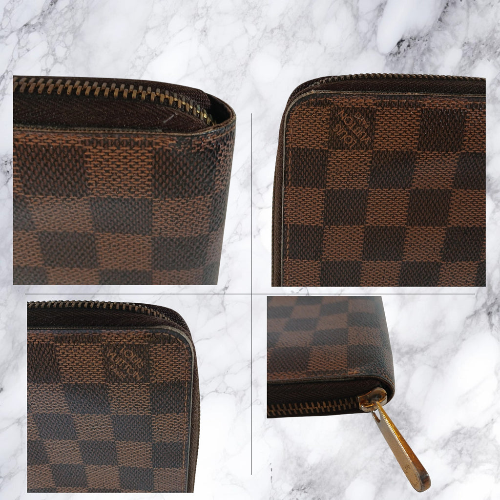 Louis Vuitton Damier Ebene Zippy Wallet