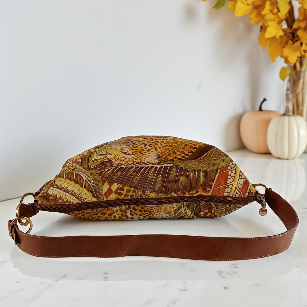 Salvatore Ferragamo Jungle Leopard Shoulder Bag