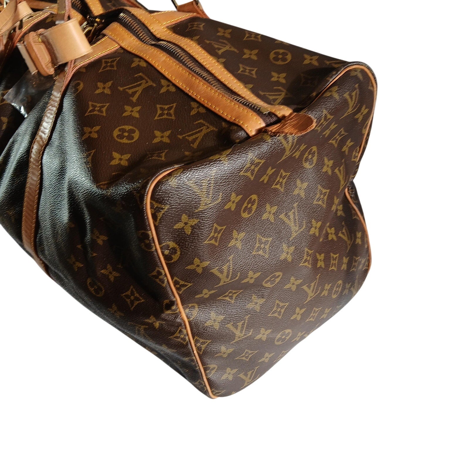 Louis Vuitton Monogram Sac Souple Boston Travel Bag 55 Vintage