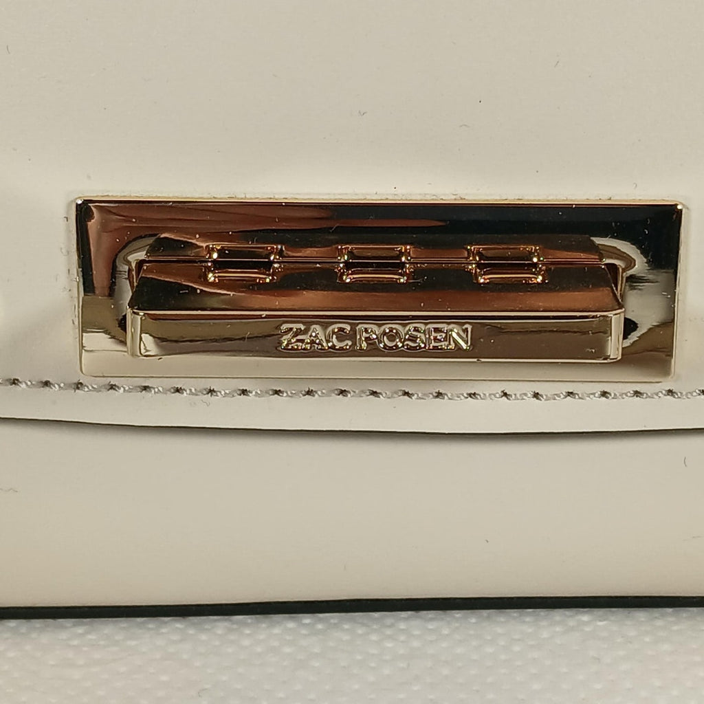 Zac Posen Bridette Belted Mini Crossbody Handbag in Dove NWT